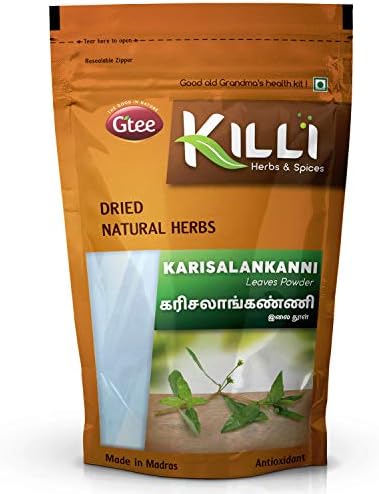 KILLI Bhringraj | Karisalankanni | Kayonni | Eclipta alba | False daisy Leaves Powder, 100g