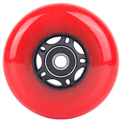 Aowish 80Mm Inline Skate Wheels 85A Indoor & Outdoor Red Hockey Roller Blades Replacement Wheel W/Abec 9 Bearings And Spacers (8-Pack) #TOP4
