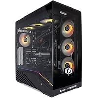 CYBERPOWERPC Luxe Gaming PC - AMD Ryzen 7 9800X3D, Nvidia RTX