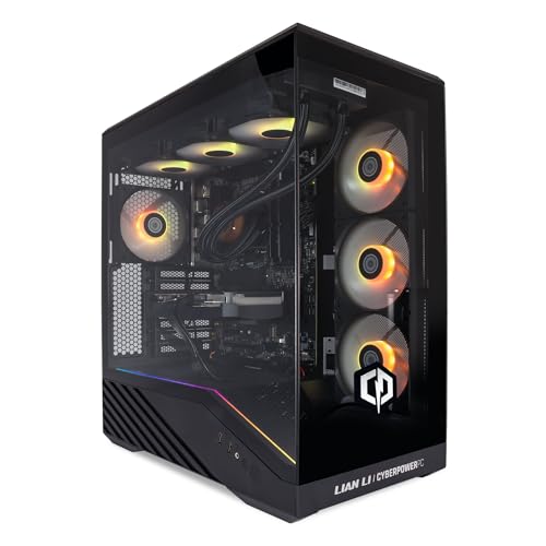 CYBERPOWERPC Luxe Gaming-PC - Intel Core i9-11900KF, Nvidia RTX 3060 12GB, 32GB RAM, 1TB NVMe SSD, 650W 80+ PSU, WLAN, Wasserkühlung, Windows 11, 4000D Airflow