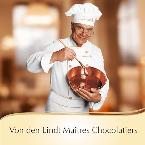 Lindt Schokolade - Pralinen Hell & Zart | Pralinés-Schachtel mit 21 heller Pralinen in 7 köstlichen Sorten mit und ohne Alkohol | Pralinengeschenk | Schokoladengeschenk | 200 g (1er Pack)