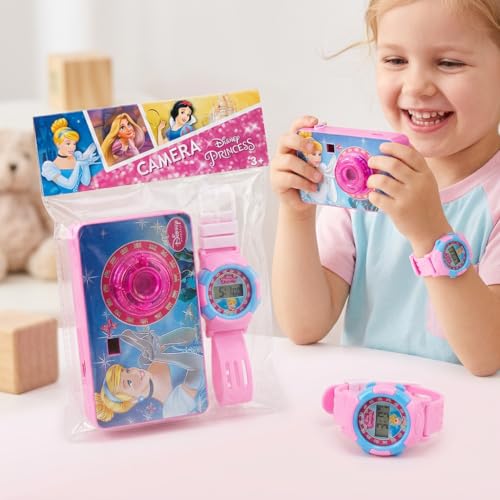 GHAZAL children's digital clock toy with a Disney princess design.