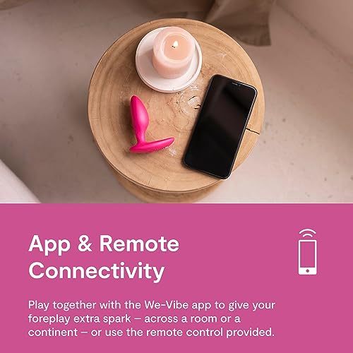 We-Vibe Ditto+ plug anal vibrant connecté avec télécommande pour couple