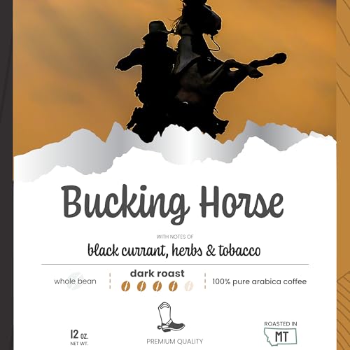 City Brew Bucking Horse Café En Grano Tostado Oscuro 12 oz miniatura 5