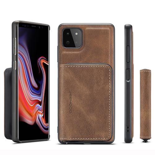 Étui portefeuille à fermeture éclair For Samsung Galaxy A22 4G pour vos sorties