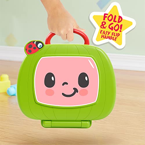 CoComelon Sing and Learn Laptop Toy for Kids, Lights, Sounds, and Music Encourages Letter, Number, Shape, and Animal Recognition, Officially Licensed Kids Toys for Ages 18 Month by Just Play by CoComelon - Image 8