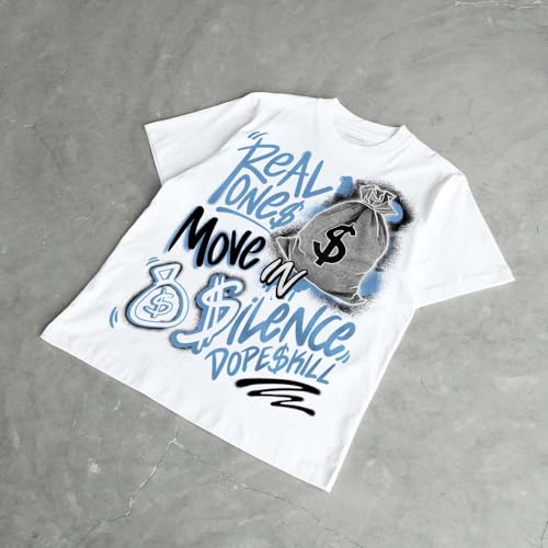 Image of DopeSkill Graphic Tee Streetwear Hip Hop Hypebeast Unisex T-Shirt Sneaker Colour Matching Shirts Inspired Motivation Quotes