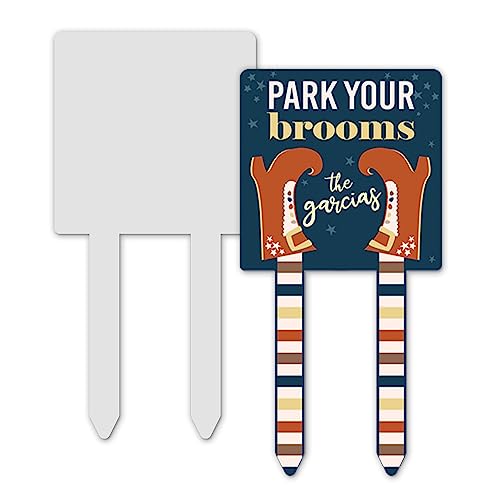 Unisub Sublimation Blank Outdoor Aluminum Garden Stakes 7.75" X 15.83" Square #4776 (2 Pack) #TOP1