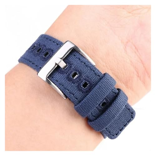 Bracelet montre nylon kaki 20mm 22mm interchangeable - 6
