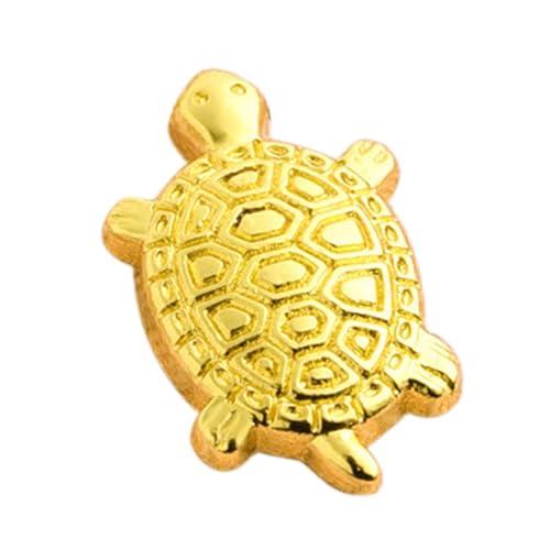 Tortue Feng Shui – Tortue Japonaise Porte-bonheur | Petite Statue De Tortue Dorée Du Temple D'Asakusa | Statue De Prière Tortue, Figurines De Tortue, Ornement Pour...