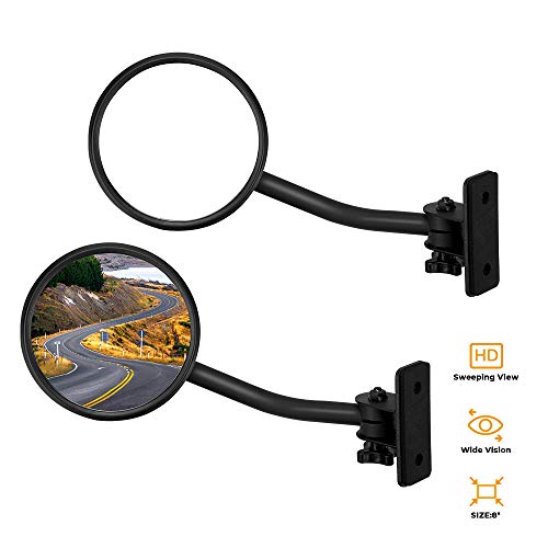 JoyTutus Fits Jeep Mirrors Doors Off Quick Release