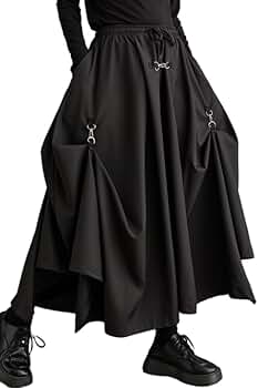 パンツ HiramE blackmeans - 945-78TP06-5 / レザーパンツ (スリム) GOLD ZIP | HAZE