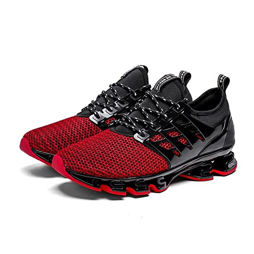 Image of TSIODFO Men Sneakers Mesh Breathable Comfort Athletic Sport Running Walking Shoes