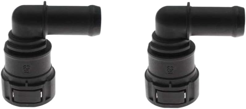 Water Hose Straight Connect Connector 1 2 5 10 Car Expansion Tank 20938685 Compatible With 440 FM 5 8 ID 16MM(2PCS)