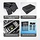 CDEFG Kompatibel mit Mercedes Benz EQE V295 EQS V297 2022 2023 2024 Mittelkonsole Organizer Aufbewahrungsbox Zentrale Steuerung Auto Center Console Tray EQE V295 EQS V297 2024 Zubehör (Armlehne)