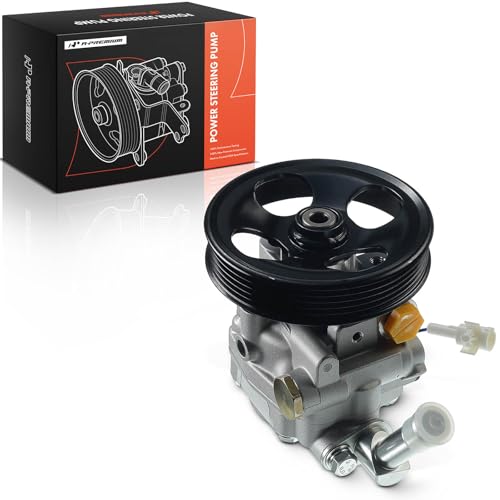 A-Premium Power Steering Pump, with Pulley, Compatible with Subaru Forester 2003 2004 2005 2006 2007, 2.5L, Replace # 33430-5A010, 34430-SA010 by A-Premium - Used condition - US$54.68