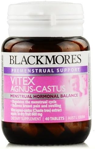 Blackmores Vitex Angus Castus 40 Tablets (Australia Import) x 3 Pack =(Total 120 Capsules)