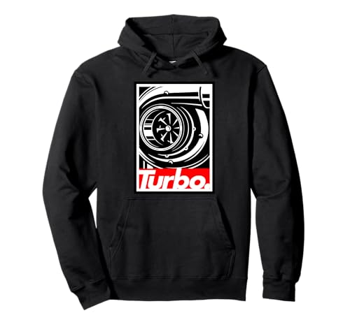 Turbo Hoodie For people who love boost, racing and drifting Pullover Hoodie