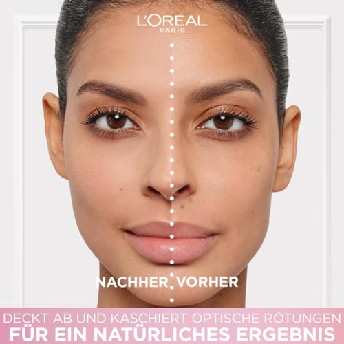 L'Oréal Paris Anti-Rötungen Creme, Für bis zu 24h Feuchtigkeit und einen optimierten Hautton, Magic CC Teint Optimierer Anti Rötungen, 1 x 30 ml – Bild 5