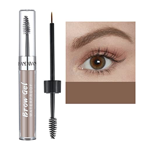 Onarisae Eyebrow Gel Waterproof Eyebrow Color Brows Shaping Gel Makeup Liquid Brows Styling (Light Brown) #TOP2
