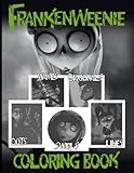  Frankenweenie Dots Lines Waves Swirls Diagonals Coloring Book: Extreme A Fun Gift Spirographic Art Books For Adults, Tweens