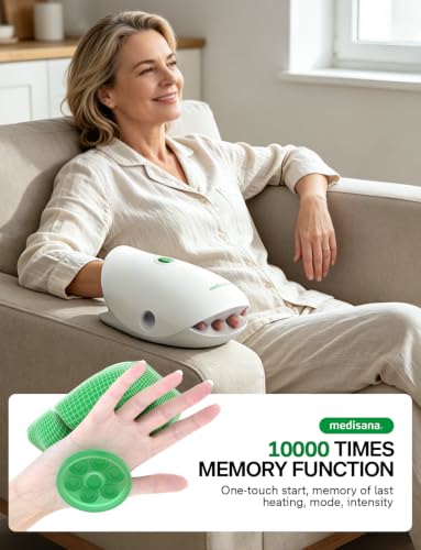 Image of Medisana Hand Massager with Heat and Compression