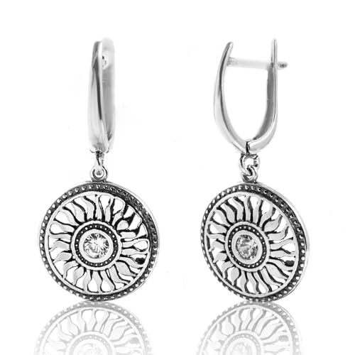 Boucles d'oreilles argent 925 et zircone un éclat de luxe moderne