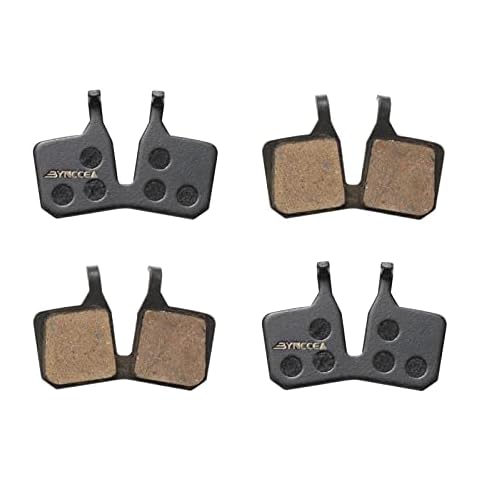 Bynccea 2 Paar Fahrrad Scheibenbremsbeläge Cover