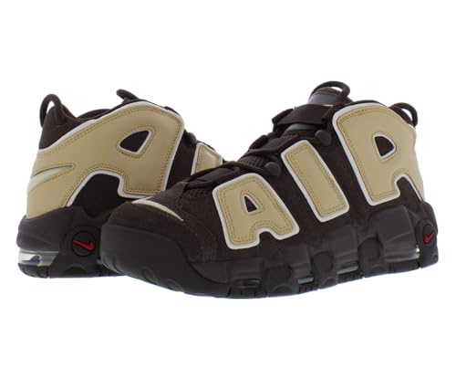 Nike Air More Uptempo 96 Unisex Shoes Size 11.5, Color: Baroque Brown/Sesame-Brown3