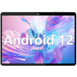 SGIN Tablet Android 12, 10.1 inch Tablet with Quad Core Processor, Tablets with 2GB RAM 64GB ROM(TF 512GB), IPS HD Display, BT4.2, 2.4G WiFi, Dual Cameras, 5000mAh Battery