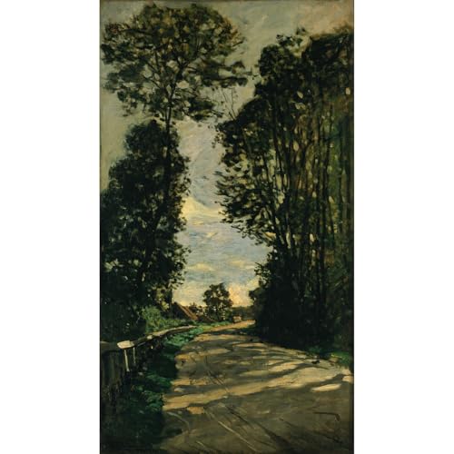 Toile Monet Route de la ferme Saint-Simeon le cadeau de pendaison de cremaillere ideal
