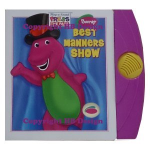 Hardcover Barney Best Manners Show Book