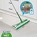 Swiffer Bodenwischer Feuchte Bodentücher (40 Tücher) Wischer ideal gegen Staub, Tierhaare & Allergene