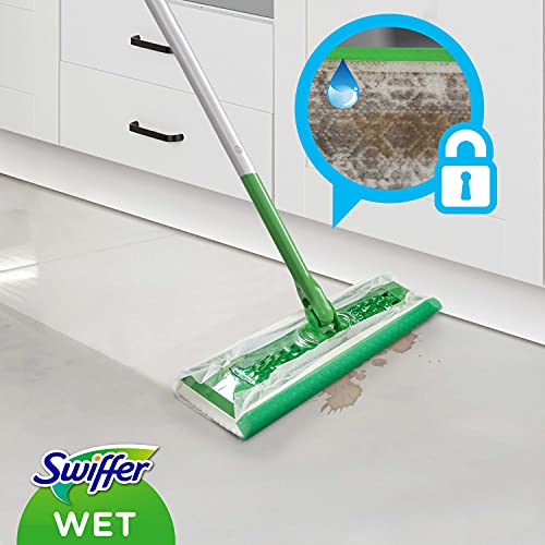Swiffer Bodenwischer Feuchte Bodentücher (48 Tücher) Wischer ideal gegen Staub, Tierhaare & Allergene (2 x 24) – Bild 4