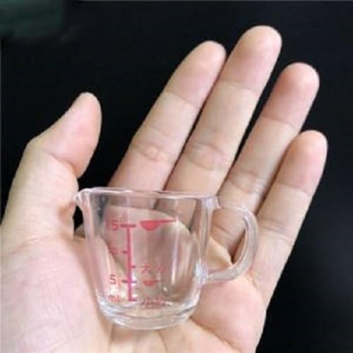 Vaso medidor de plástico simple para cocina miniatura 4