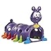ECR4Kids Peek-A-Boo Happy Caterpillar Tunnel, Play Structure, Purple
