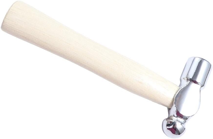 – Multi Function Wooden Handle Ball Peen Mini Hammer, Double-Faced Small Hand Peen Hardware Hand Tool(Hammer)