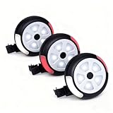Pwysara LED Stroller Lights (3-Pack), Battery Operated Strap-On Lights with 5 Lighting Modes for Strollers, Wheelchairs, and Outdoor Night Use