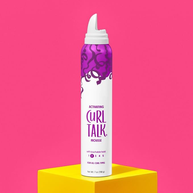 Your Not Mother Curl Activating Mousse – 7 oz Lightweight Styling Foam – Defines Curls, Boosts Volume, Frizz Control – Flexible Hold, Sulfate-Free, No Crunch – All Hair Types