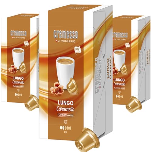Cremesso Lungo Caramello, 48 Cápsulas (3x 16 Cápsulas)