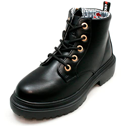 [CECIL McBEE] mZV}Nr[n fB[X u[c  {[\[ ^N\[ t@Xi[ RC ҏグ [XAbv 5z[ V[g   CML205 BLACK 24.5cm