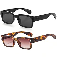 2 Pack（bright Black/Black + Leopard/Gradient Brown)
