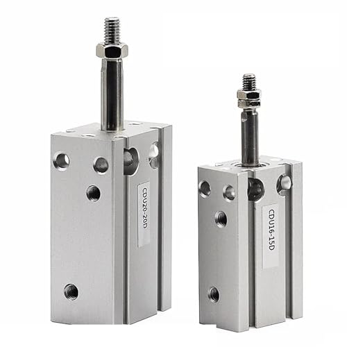 Cilindro neumático CDU10 de doble efecto y carrera variable para automatización 4