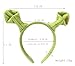 Sheliky Green Ogre Ears Headband Plush Monster Headbands Women Halloween Christmas Theme Party Costume Accessories (01)