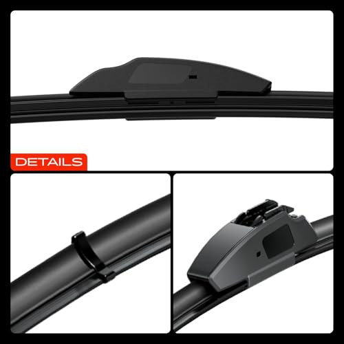 A-Premium 22" + 22" Windshield Wiper Blades Compatible with Ram 1500, 2500 by A-Premium - Used condition - Image 9