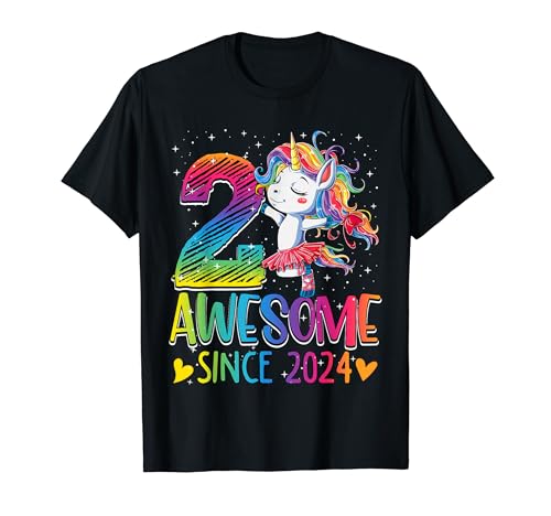 2nd Birthday Unicorn Outfit for 2 Year Old Girls since 2024 T�V���c