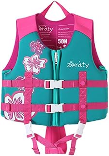 Zeraty Kids Swim Vest Life Jacket Flotation Swimming Aid for Toddlers with Adjustable