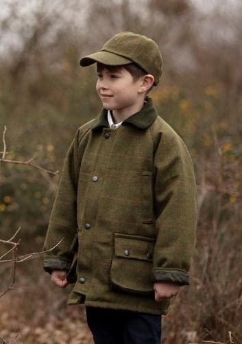 Walker and Hawkes - Children's Derby Tweed Noah Shooting Jacket2