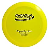Innova Disc Golf Champion Material Orc Golf Disc, 160-164gm, Orange/Yellow/Pink/Black/Blue
