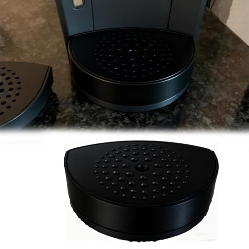 Replacement Drip Tray Compatible with Keurig K-Select Series, Deep Spill-Proof Coffee Accessories with Lid (Black)